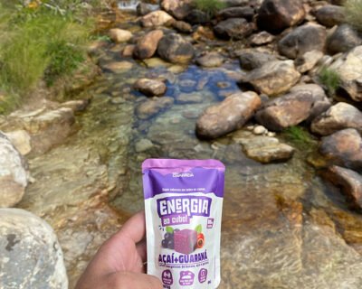 cubinho de açai com guaraná na fazenda volta da serra
