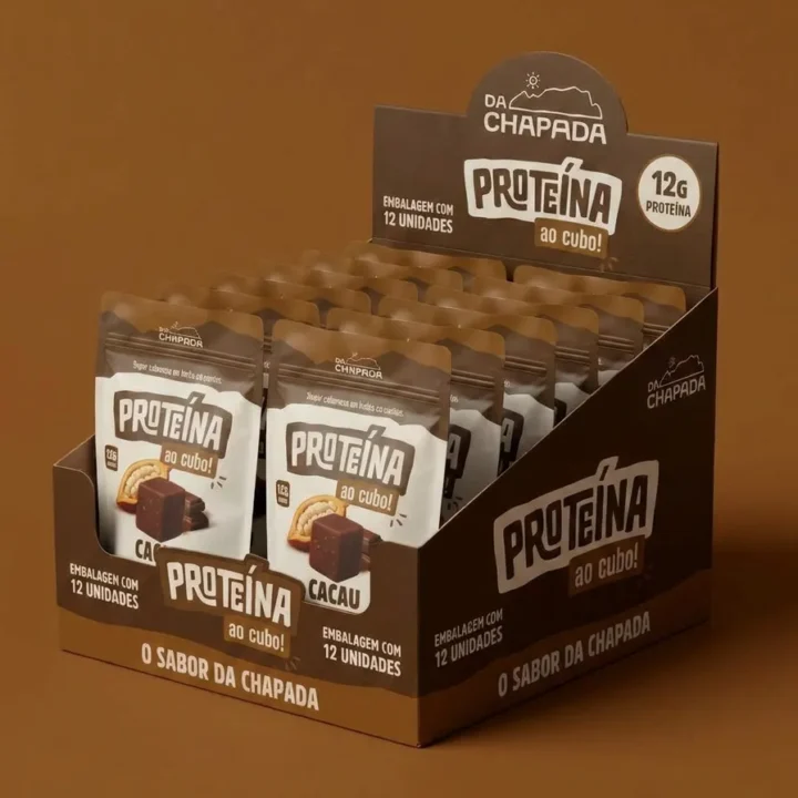 Cubinho Proteico Cacau
