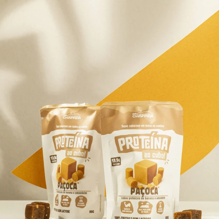 Cubinho Proteico Paçoca