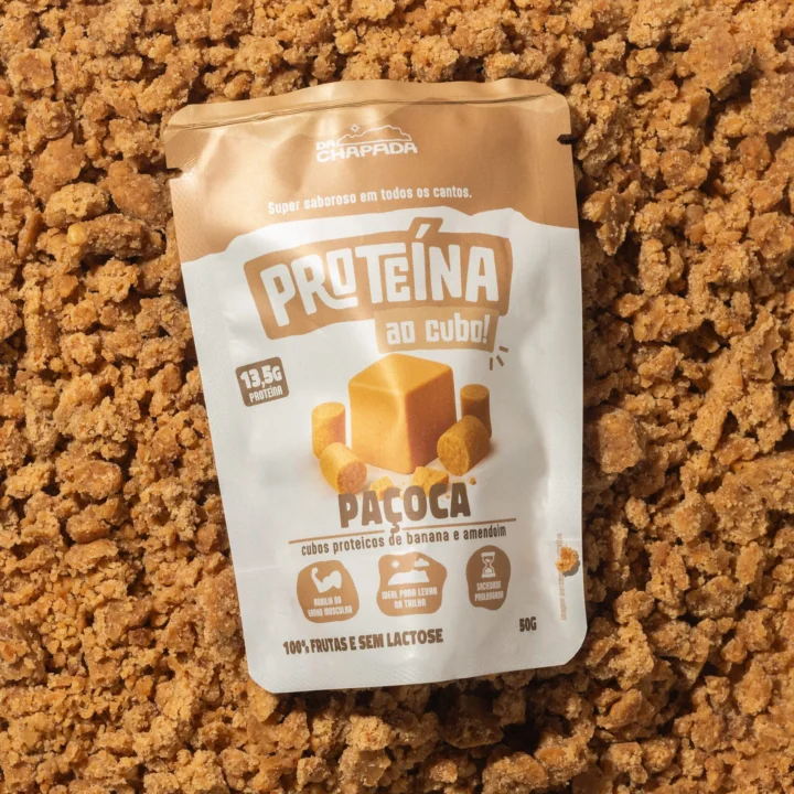 Cubinho Proteico Paçoca