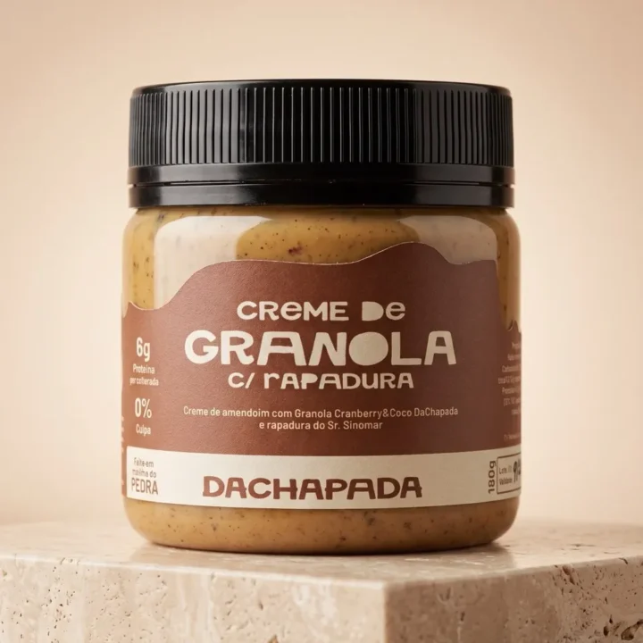 Creme de Granola c/ Rapadura